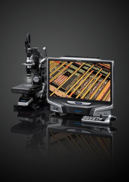 Das digitale Mikroskop VHX-6000 von KEYENCE sorgt für einen scharfen Blick in die Tiefe